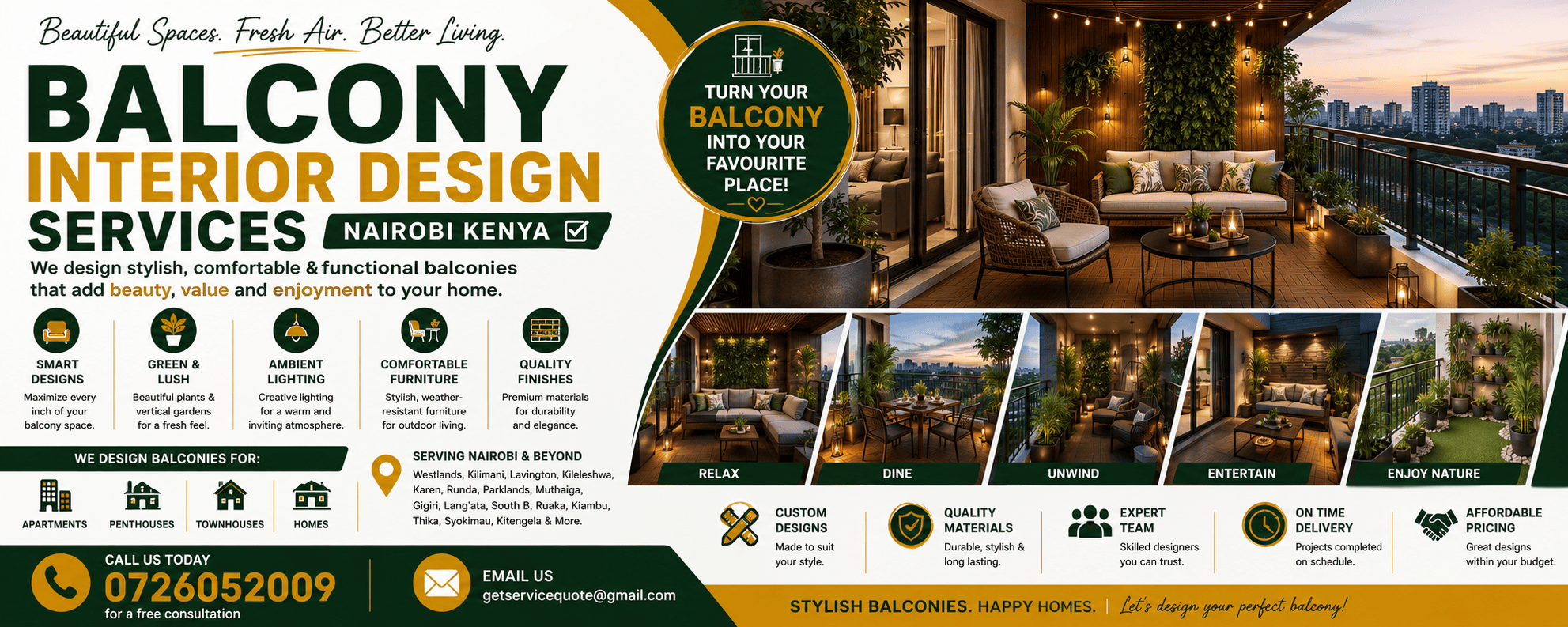 Balcony Interior Design