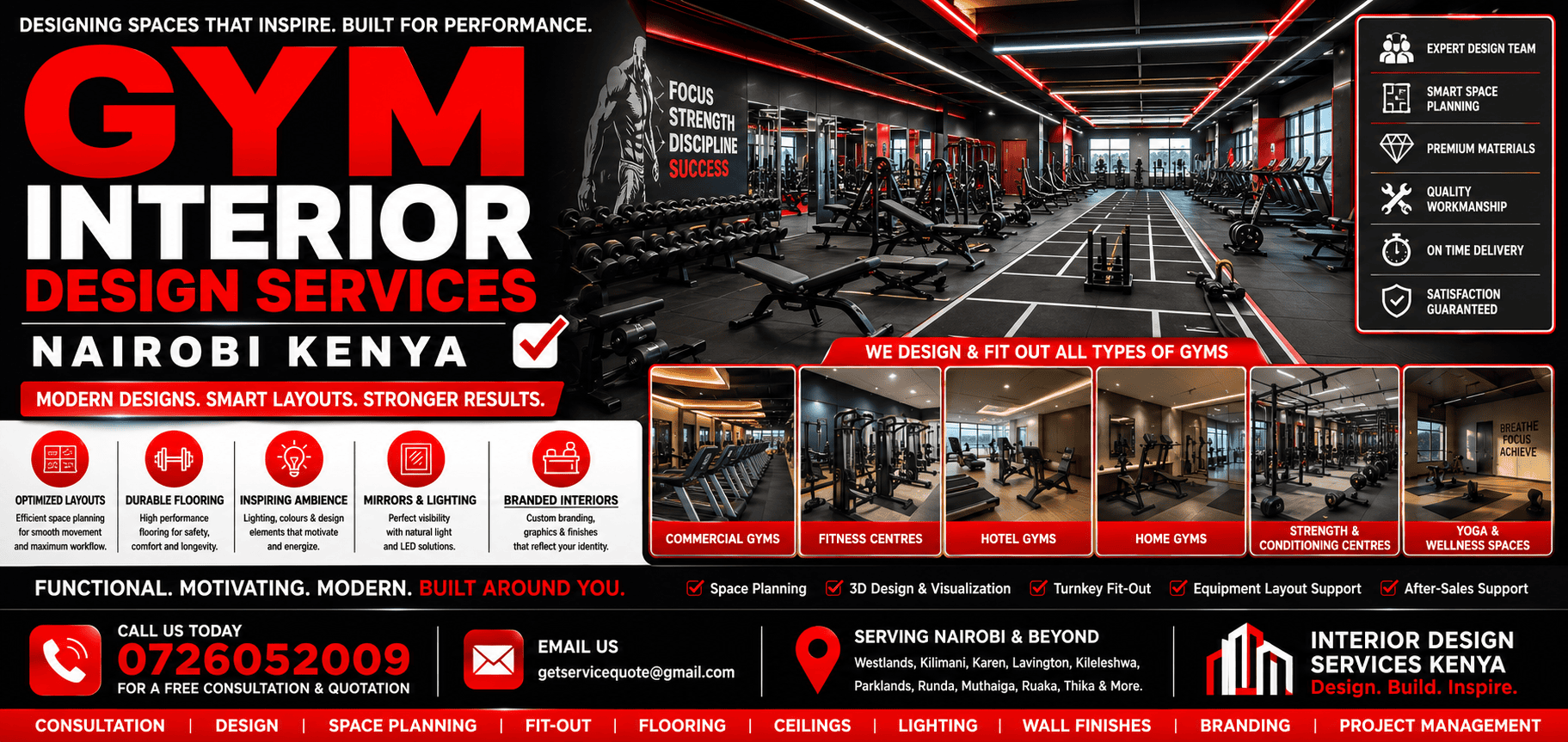 Gym Interior Design
