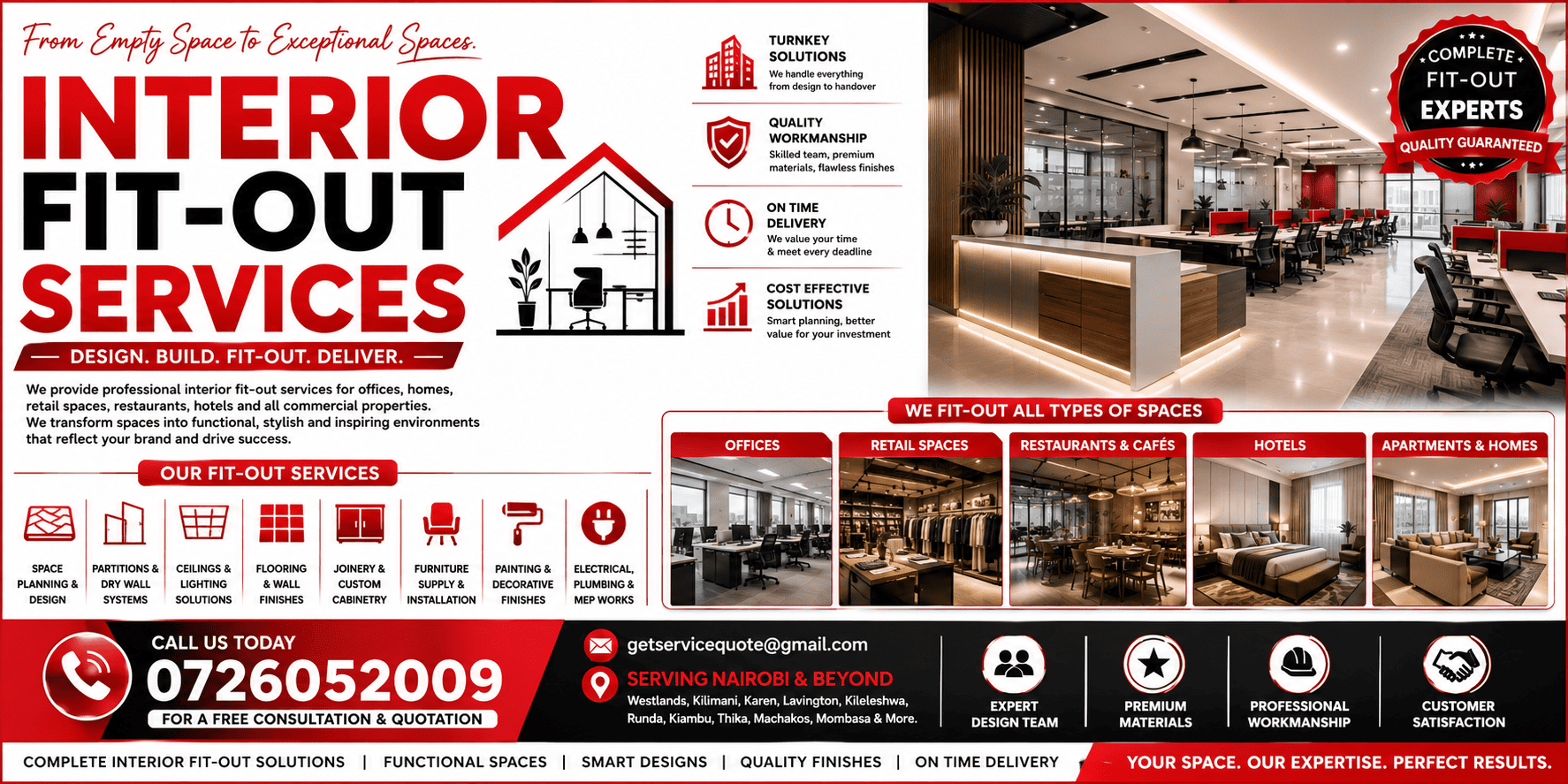 Interior Fit-Out Services