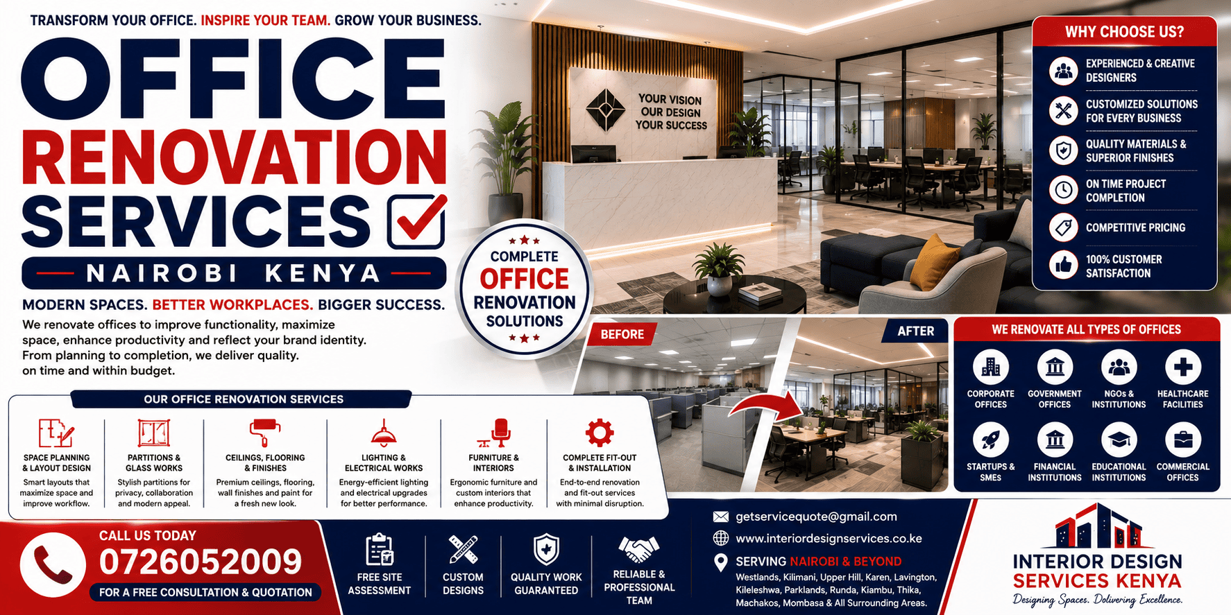 Office Renovation Services Office Renovation Services