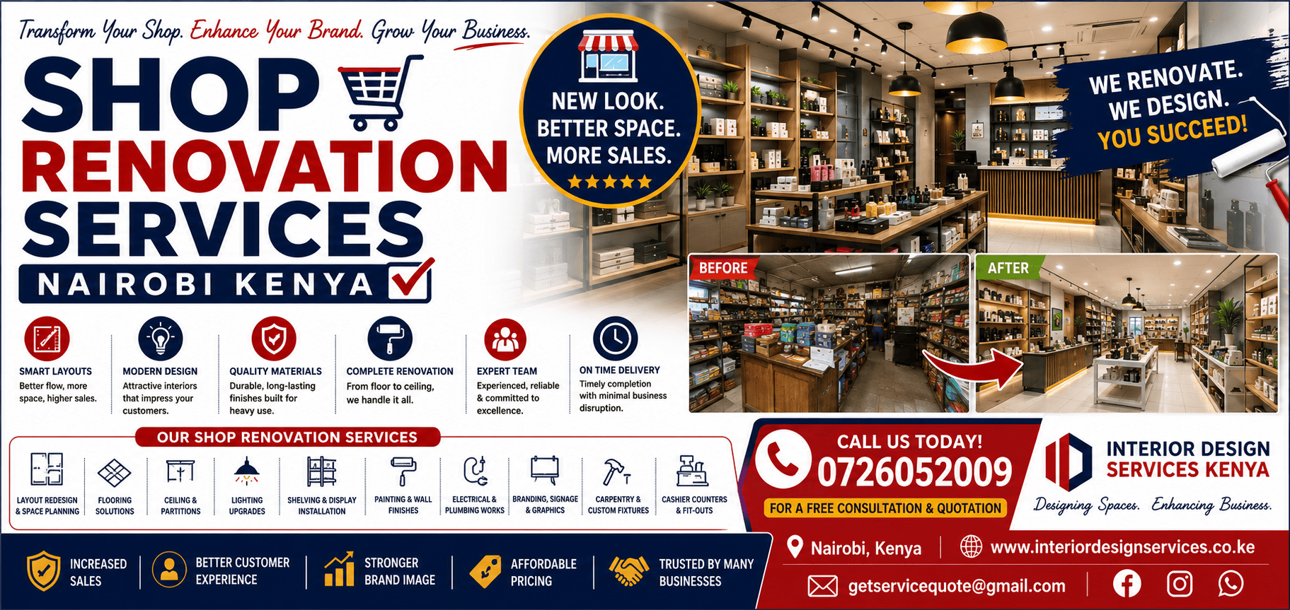 Shop Renovation Services Shop Renovation Services