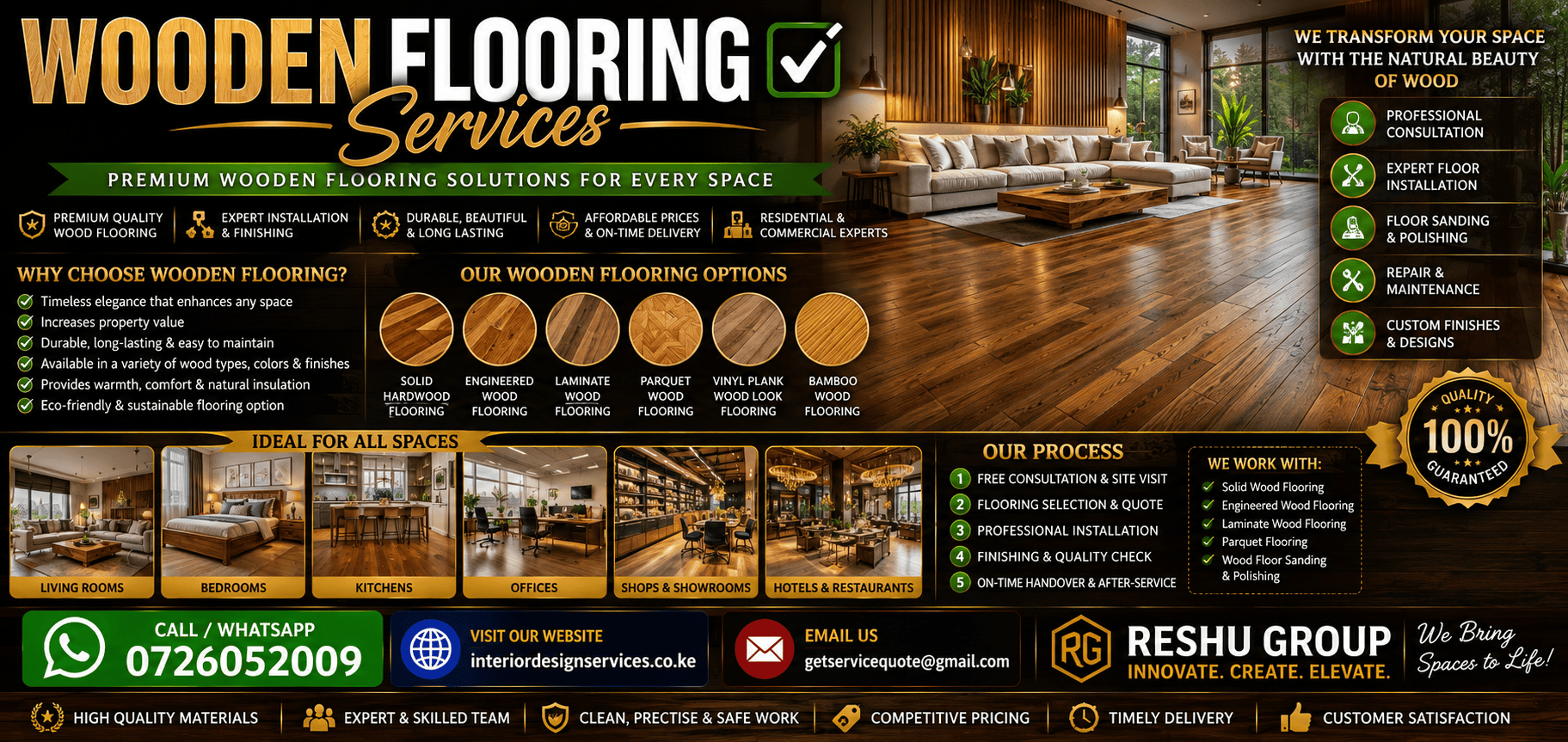Wooden Flooring services Wooden Flooring services